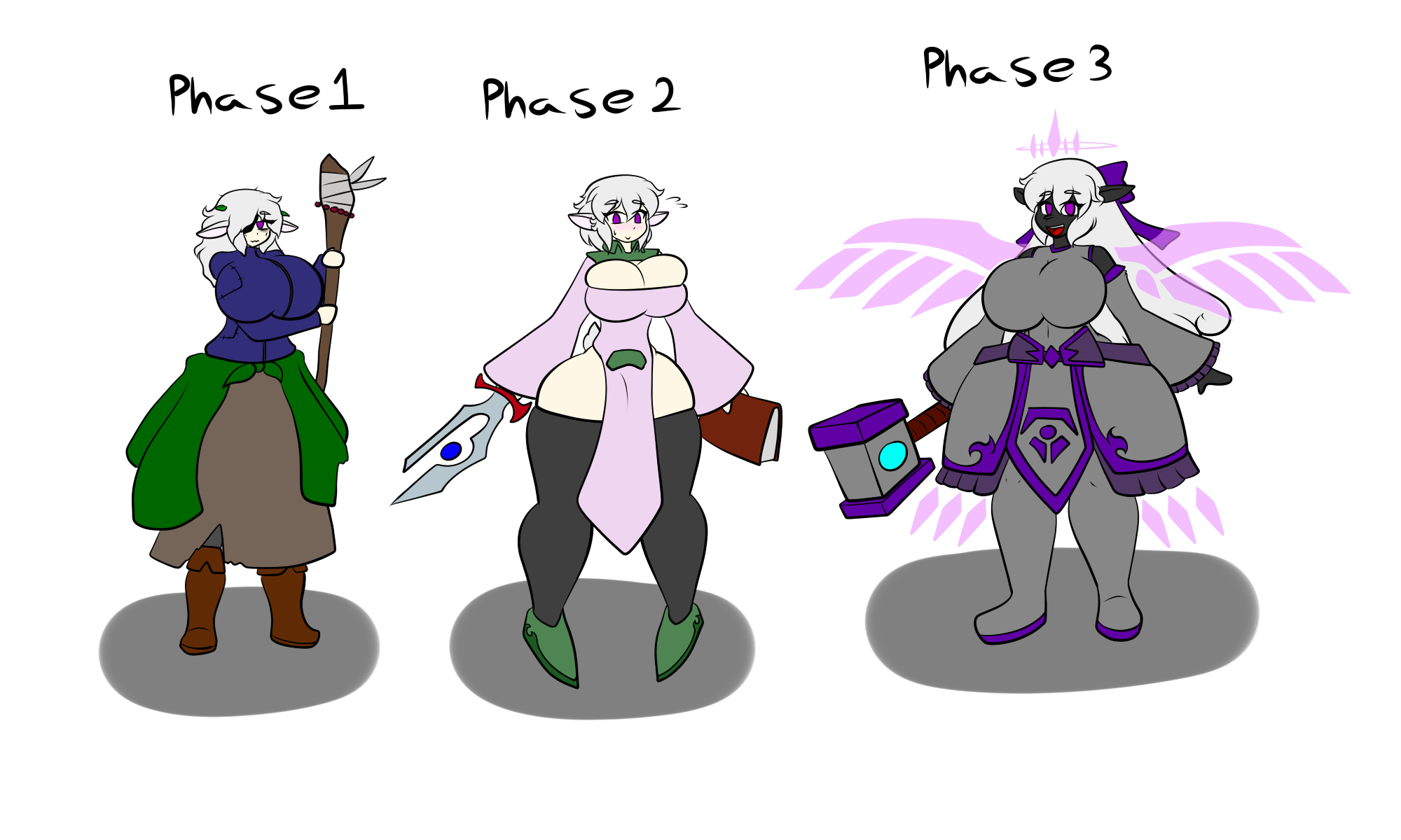 Marie duskfall stages by UltraZeta120 on DeviantArt