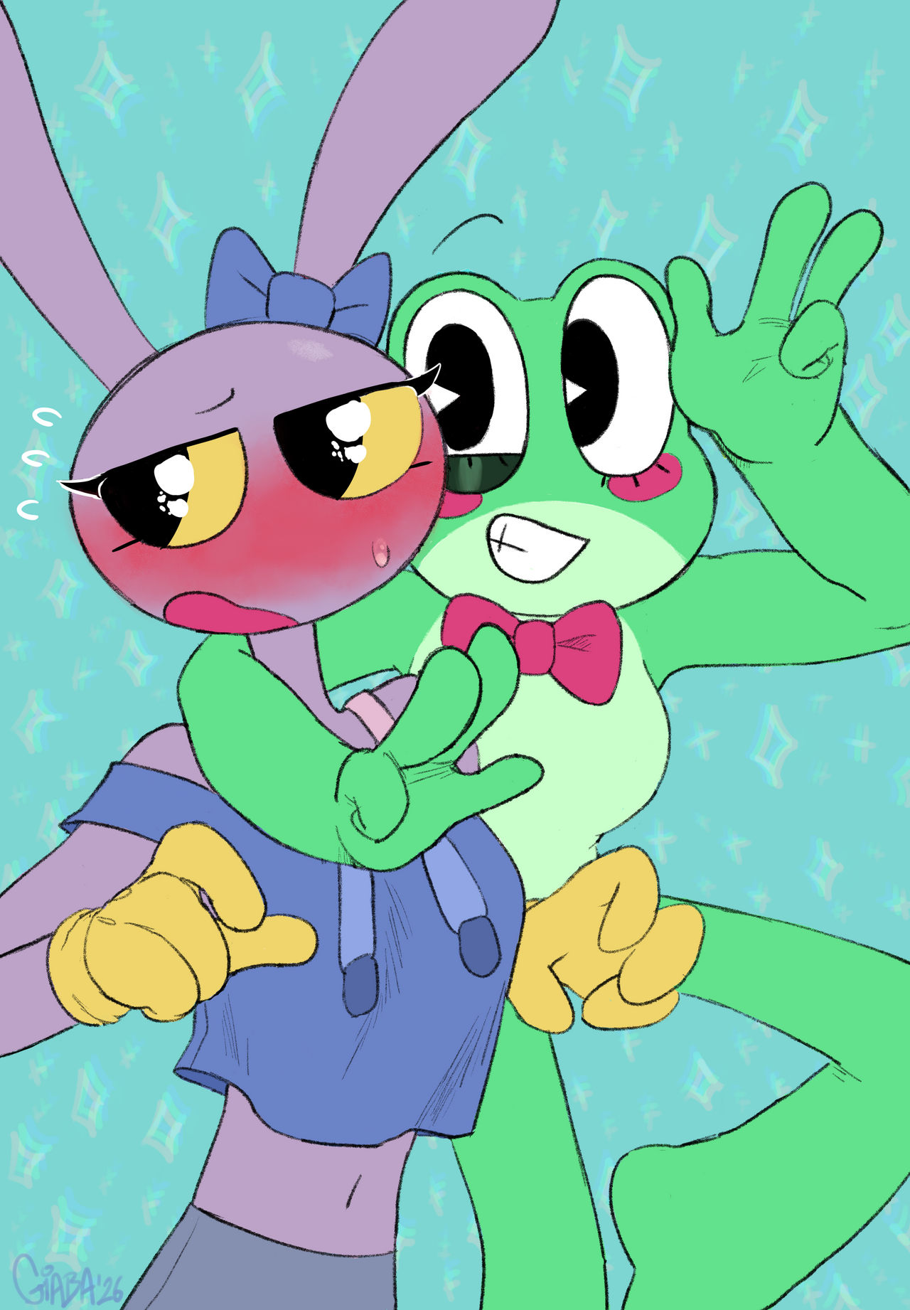 Rosey Rabbit And Ribbit Ribbit Rabbit by Giaba on DeviantArt