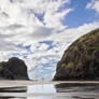 Crossing the Black Beach