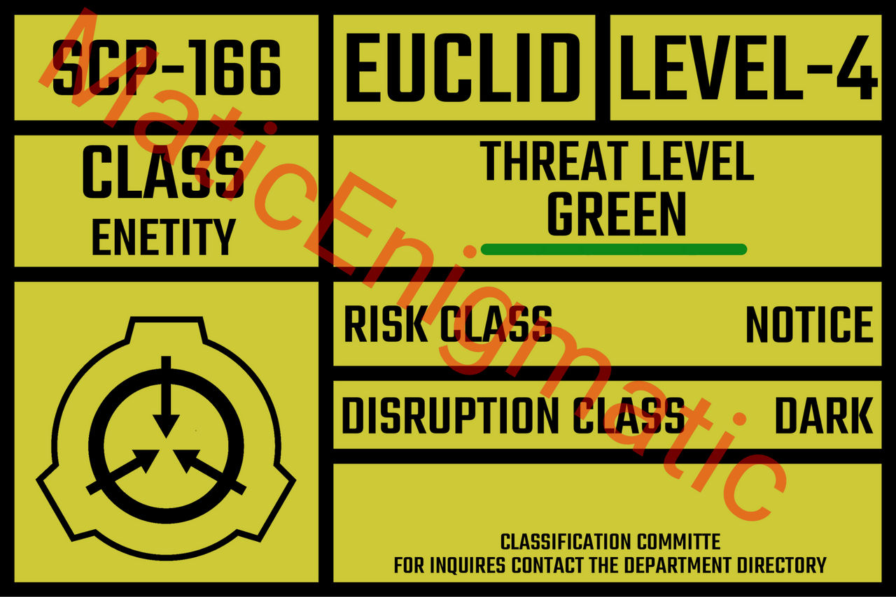 SCP SIGN by MaticEnigmatic on DeviantArt