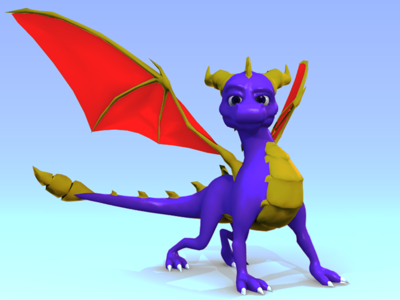 DotD: posed Spyro