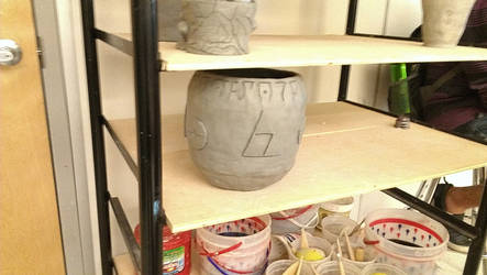 my nerdy clay pot