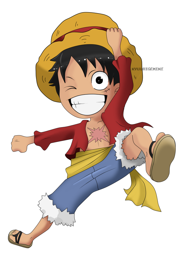 Perfil] Luffy Chibi  One Piece by DakuDesigner on DeviantArt