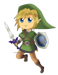 Legend of Zelda - Link Chibi by Kanokawa