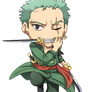 One Piece: Zoro Chibi