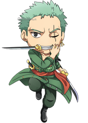 One Piece: Zoro Chibi