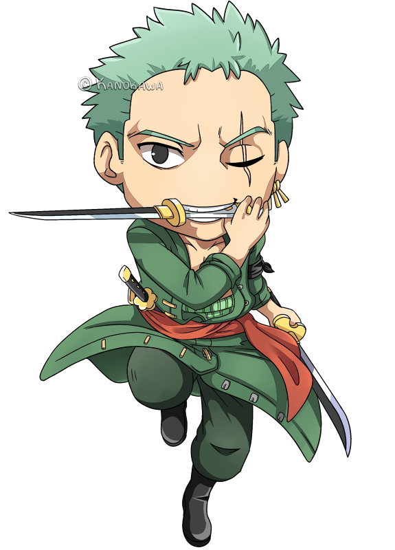 Hãy xem bức hình vô cùng đáng yêu về nhân vật Zoro Chibi trong anime One Piece. Với nét vẽ sáng tạo và màu sắc bắt mắt, bức hình này chắc chắn sẽ khiến bạn vỗ tay ngợi khen.