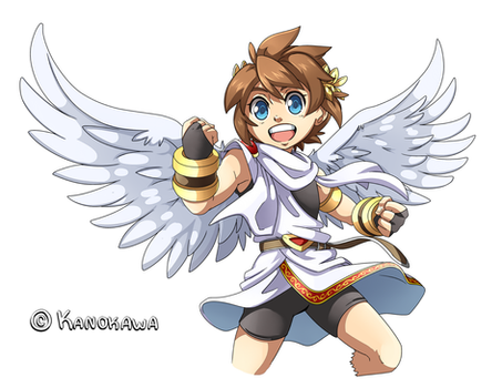 Kid Icarus Uprising: Pit Illustration