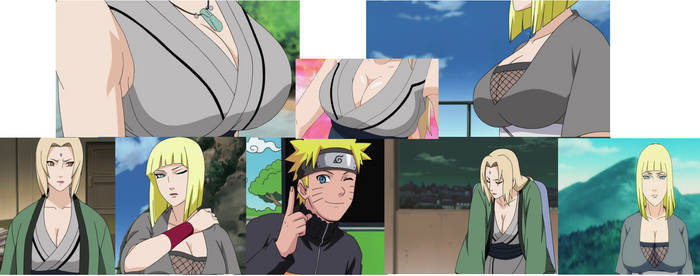 Naruto's Tsunade and Samui fanservice compilation