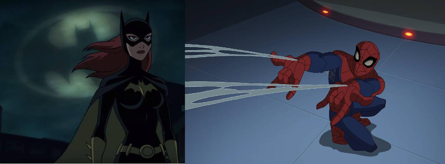 The Spectacular Spider Man And Batgirl By Raptorcloak On DeviantArt the-spectacular-spider-man-and-batgirl-by-raptorcloak-on-deviantart