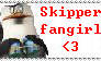 Skipper fangirl stamp