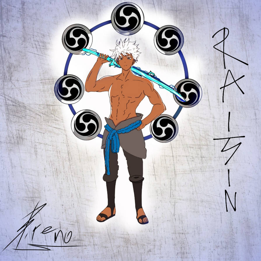Anime character design: Raijin by Delta54 on DeviantArt