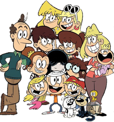 Loud Family PNG
