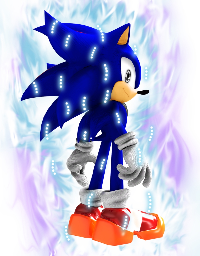 Hyper Sonic by KuroiSpeedster55, hyper sonic the hedgehog HD phone  wallpaper