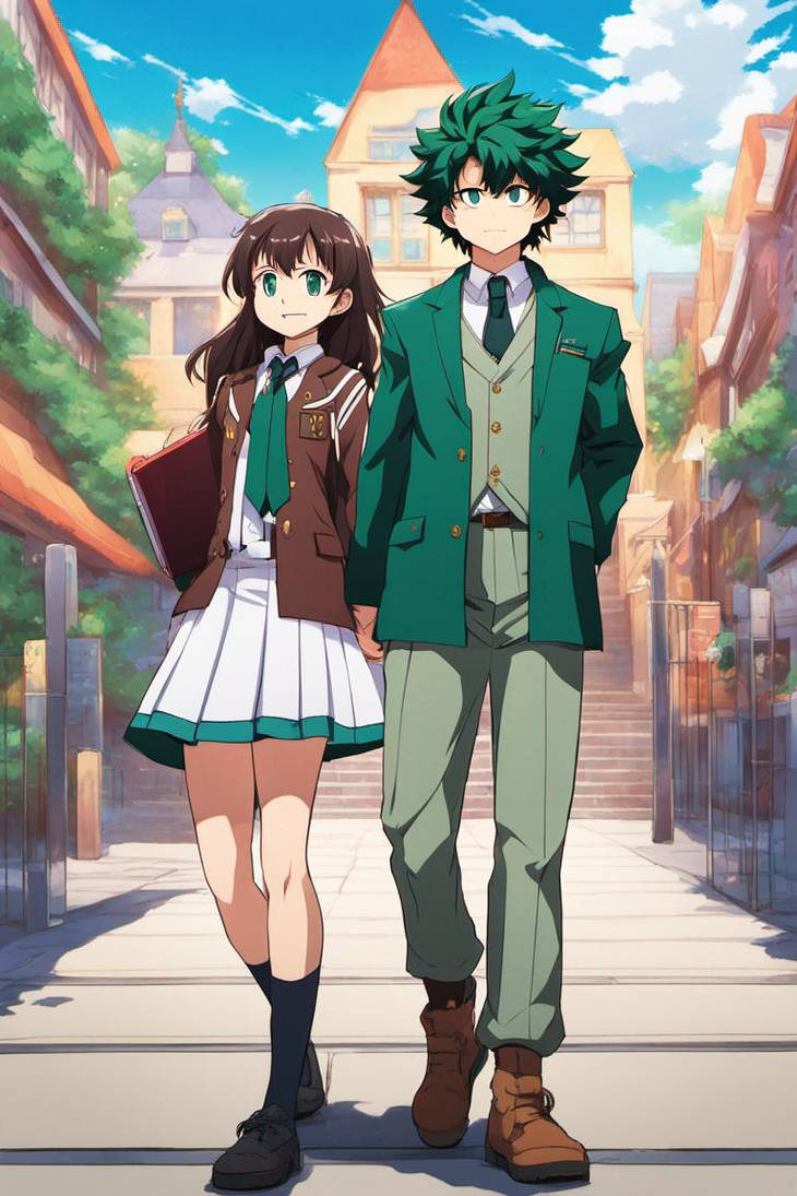 MHA: Izuku and Sierra: God-Siblings
