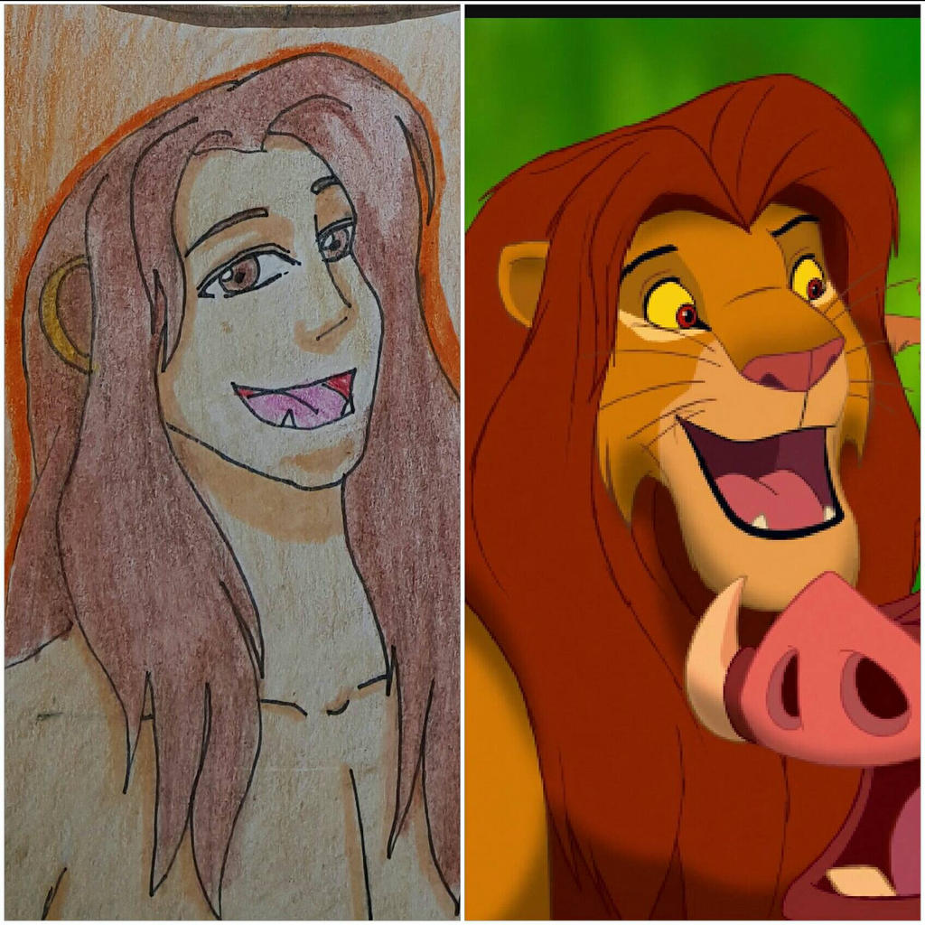 Human Simba by KimiHarris on DeviantArt