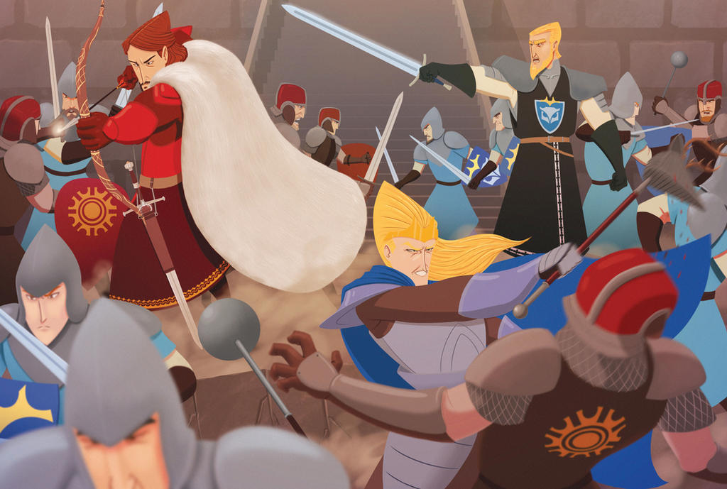 Tableau Battle Deviantart 10 - The Battle by Lefvaid on DeviantArt