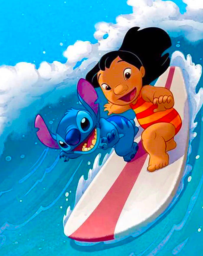 Lilo and Stitch surfing by aztinos on DeviantArt Lilo and Stitch surfing by aztinos on DeviantArt