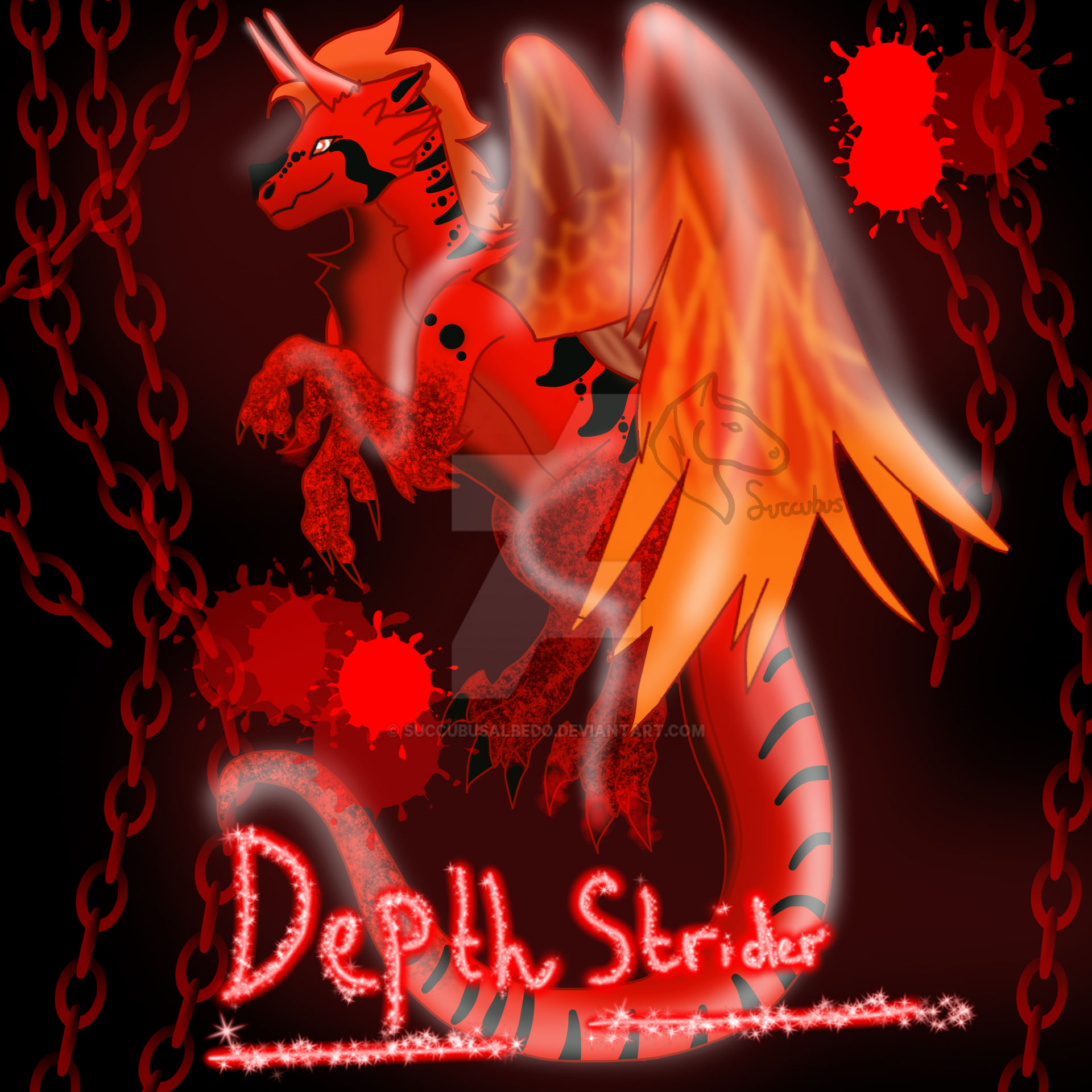 DepthStrider~ gift by SuccubusAlbedo on DeviantArt