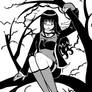 hinata in a tree