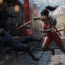 Taki vs ninja pose