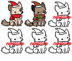 xmas adopts + customs CHEAP