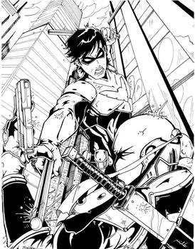 NightwingvsDeathstroke