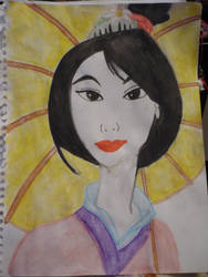 Mulan (Water Colour)