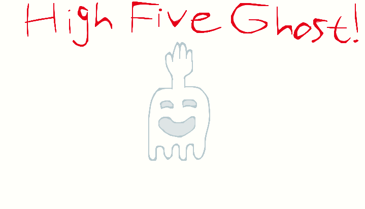 high five ghost