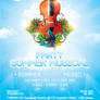 Summer Musical Party Flyer