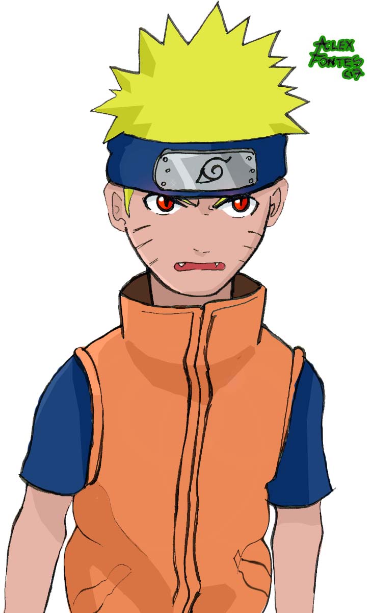 Naruto Colorido by Alexandre-GF on DeviantArt