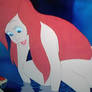 Ariel in squatting position