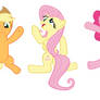 Squashed Pony Bookmarks