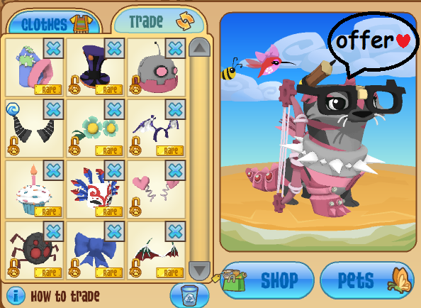 Animal jam items for points by Poke-Chann on DeviantArt