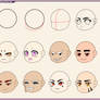 Studying - Chibi Faces