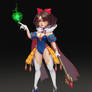 Character Design - Mage - Snow White Outfit