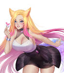 Strip game with Ahri 02