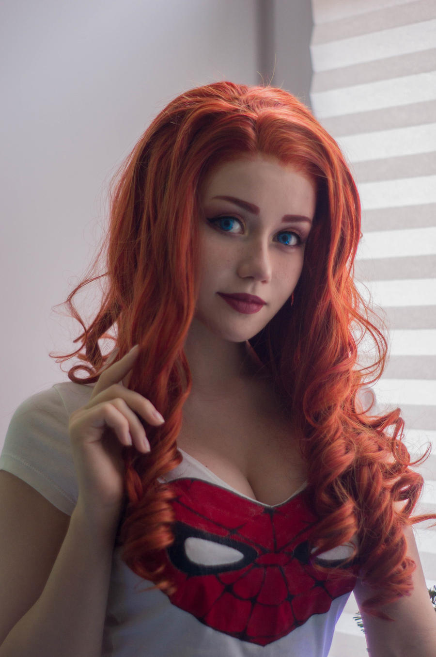 Jane sexy cosplay mary Spider