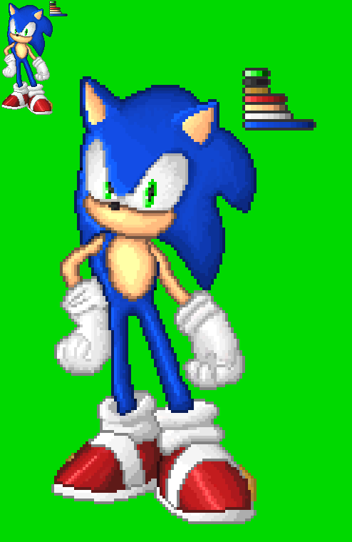 Sonic Pixel Art