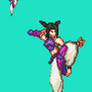 Juri han street fighter 2 style stand