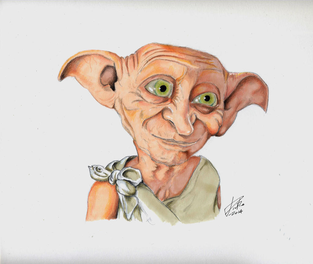 My portrait of DOBBY from HaRrY PoTtEr SaGa by Peterbandle85 on DeviantArt