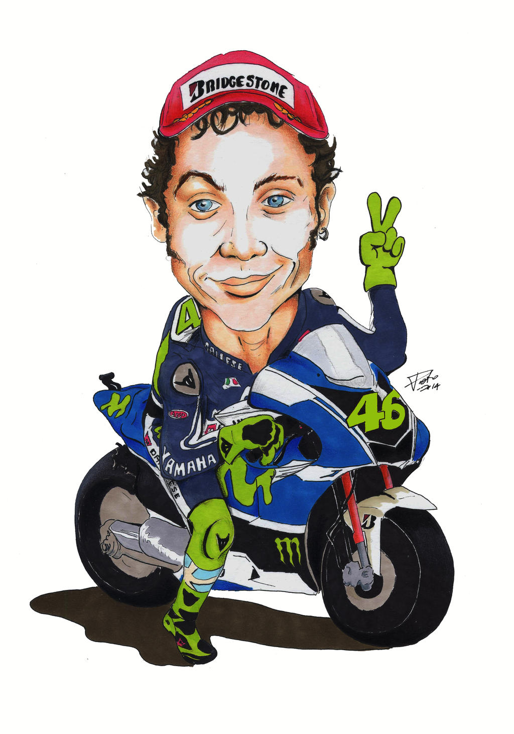Universel Fugtig Diligence 39- Valentino Rossi by Peterbandle85 on DeviantArt