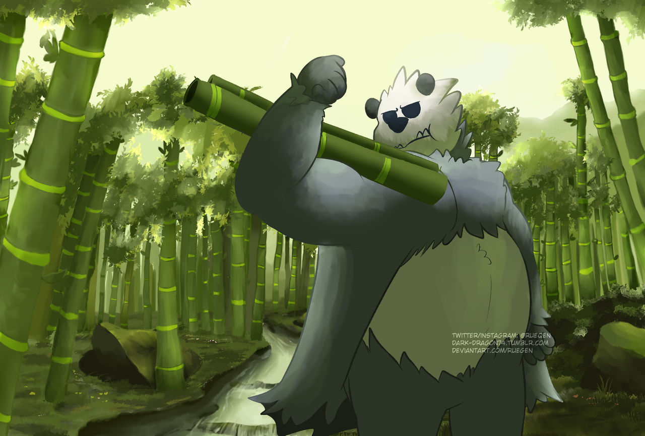 pangoro by ruegen on DeviantArt