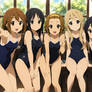 K-On Girls in Swimsuits!!!