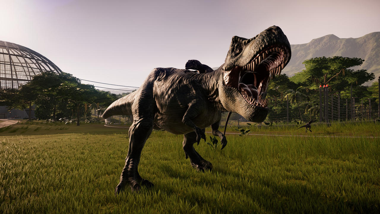 JWE T-rex and raptor fight by Marmotte5280 on DeviantArt