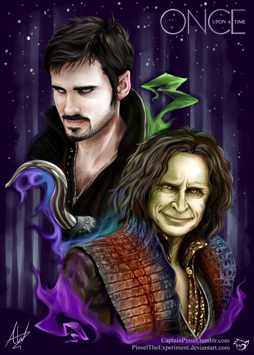 .: Rumpelstilskin and Captain Hook :.