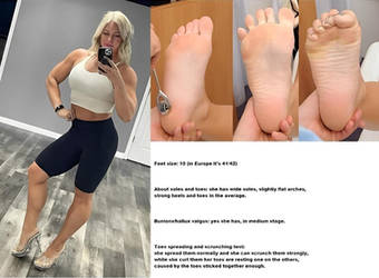 Stephanie's feet analysis by Medicalfeet
