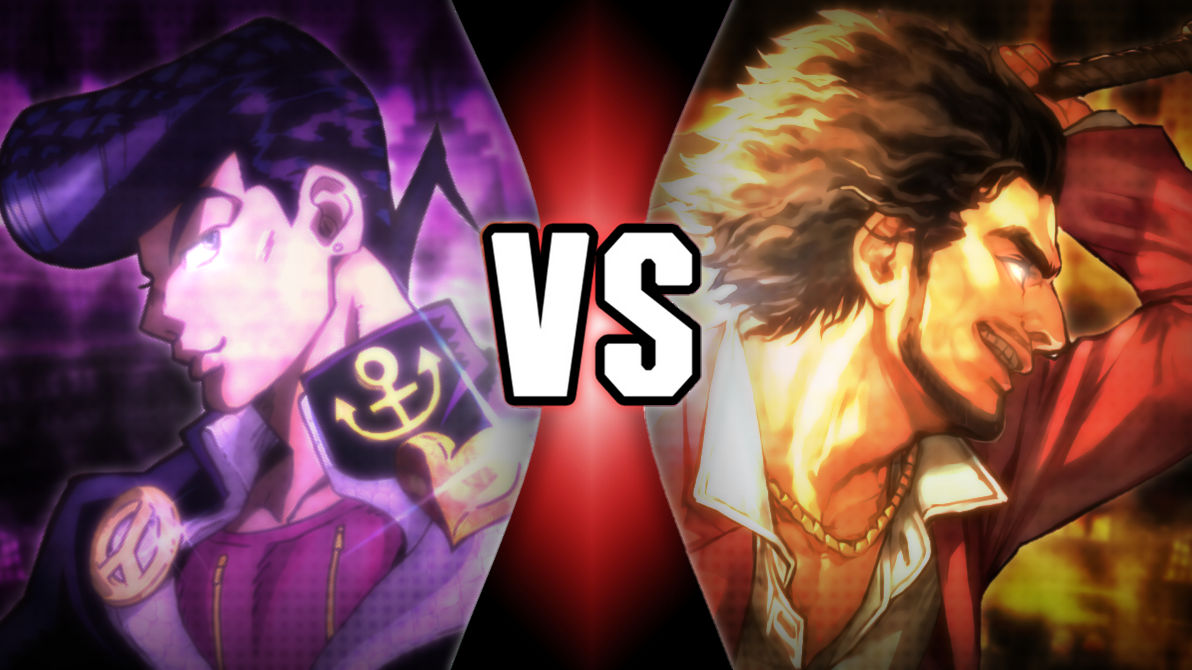 Josuke Higashikata vs Ichiban Kasuga by MrGravitySir on DeviantArt