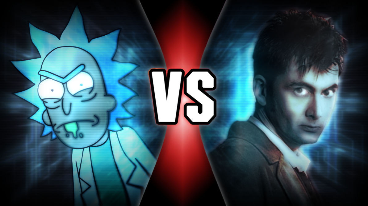 Rick Sanchez vs The Doctor by MrGravitySir on DeviantArt