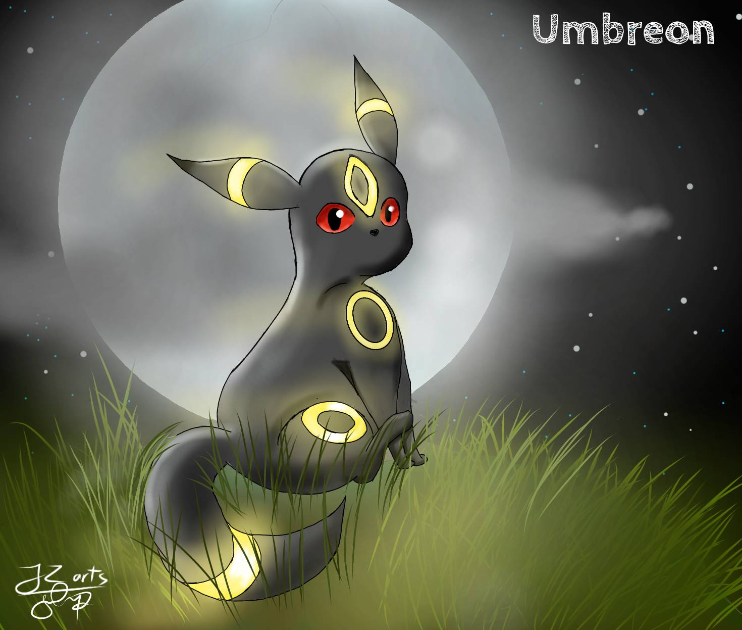 Eve evolve (Umbreon) by jztomo on DeviantArt